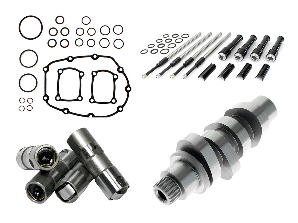 ZIPPER Red Shift/Fuel Moto Z-Factor 534 Performance Cam Kit – Black Pushrods. Fits Gen 2 Milwaukee-Eight 2024up. Street Glide, Road Glide & CVO Road Glide ST 2024up, Touring 2025up & Softail 2025up