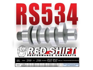 ZIPPER Red Shift/Fuel Moto Z-Factor 534 Chain Drive Camshaft. Fits Gen 2 Milwaukee-Eight 2024up. Street Glide, Road Glide & CVO Road Glide ST 2024up, Touring 2025up & Softail 2025up ZIPPER Red Shift/Fuel Moto Z-Factor 534 Chain Drive Camshaft. Fits Gen 2 Milwaukee-Eight 2024up. Street Glide, Road Glide & CVO Road Glide ST 2024up, Touring 2025up & Softail 2025up