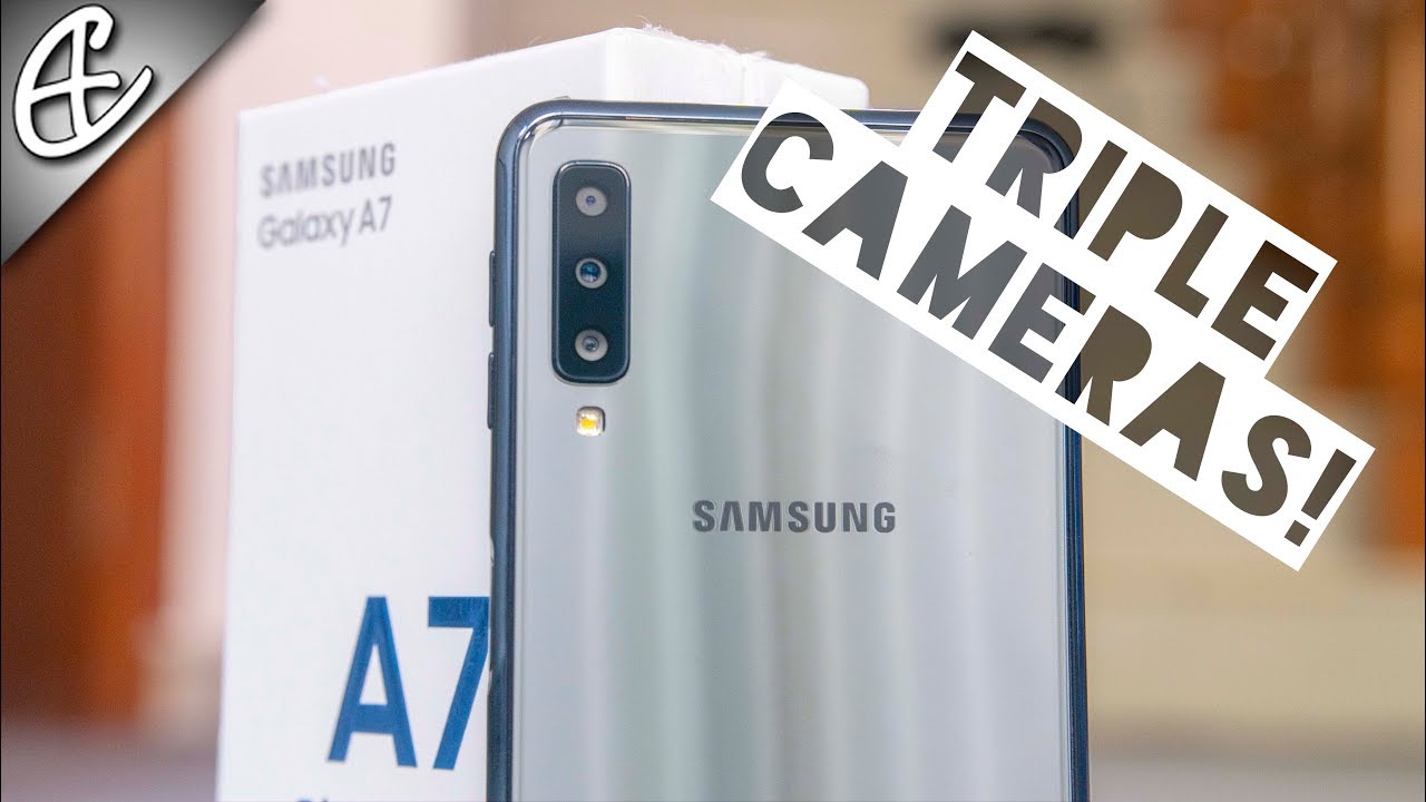 Samsung Galaxy A7 (2018): トリプルカメラ、24 メガピクセル、120 度を備えた最初のモデル Samsung Galaxy A7 (2018): トリプルカメラ、24 メガピクセル、120 度を備えた最初のモデル