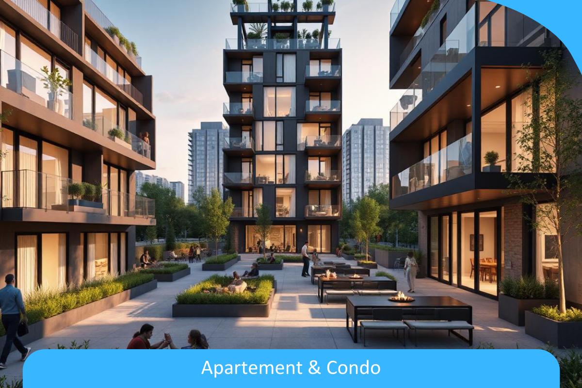 Apartement & Condo Apartement & Condo