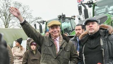 Hundreds of tractors descend on Westminster in latest tax protest Hundreds of tractors descend on Westminster in latest tax protest