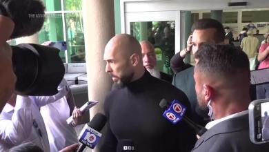 Andrew Tate proclaims innocence upon return to US, amid human trafficking charges Andrew Tate proclaims innocence upon return to US, amid human trafficking charges