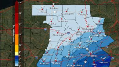 Tired of snow yet? National Weather Service forecasts plowable snow Sunday for Central PA Tired of snow yet? National Weather Service forecasts plowable snow Sunday for Central PA