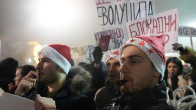 Instead of partying, thousands turn New Year celebration into anti-government protest in Serbia Instead of partying, thousands turn New Year celebration into anti-government protest in Serbia
