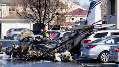 A single-engine plane crashes near a Pennsylvania airport and all 5 aboard are taken to hospitals A single-engine plane crashes near a Pennsylvania airport and all 5 aboard are taken to hospitals