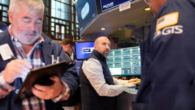 Dow sinks, Nasdaq flips positive as Trump tariffs take effect, trade war escalates Dow sinks, Nasdaq flips positive as Trump tariffs take effect, trade war escalates