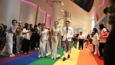 Celebration and a mass wedding in Thailand as same-sex marriage law takes effect Celebration and a mass wedding in Thailand as same-sex marriage law takes effect