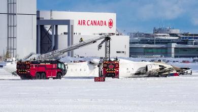Delta Air Lines flight crashes at Toronto Pearson Airport Delta Air Lines flight crashes at Toronto Pearson Airport