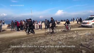 Families in Gaza City wait for the return of loved ones displaced by the war Families in Gaza City wait for the return of loved ones displaced by the war