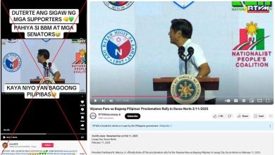 Clip of Philippine president at campaign rally doctored to add cheers for Duterte Clip of Philippine president at campaign rally doctored to add cheers for Duterte