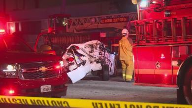 Canceled pursuit of reckless driver in L.A. County ends in deadly crash Canceled pursuit of reckless driver in L.A. County ends in deadly crash