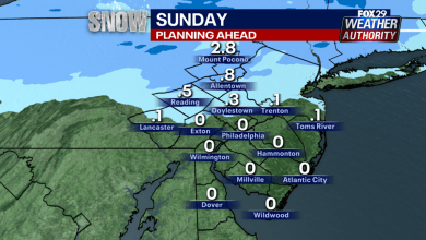 Snow on the way for parts of Pennsylvania, New Jersey Snow on the way for parts of Pennsylvania, New Jersey