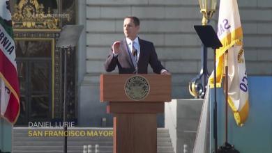 Levi Strauss heir Daniel Lurie sworn in as San Francisco's new mayor Levi Strauss heir Daniel Lurie sworn in as San Francisco's new mayor