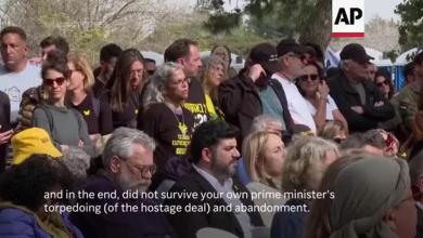 Israel holds last of the funerals for 8 hostages killed in Gaza Israel holds last of the funerals for 8 hostages killed in Gaza