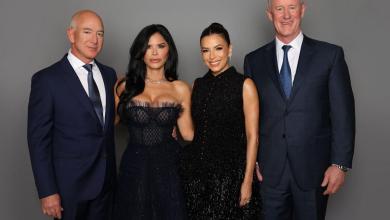Jeff Bezos gave 0 million to actress Eva Longoria and the retired admiral who oversaw the capture of Osama bin Laden to use as they see fit Jeff Bezos gave 0 million to actress Eva Longoria and the retired admiral who oversaw the capture of Osama bin Laden to use as they see fit