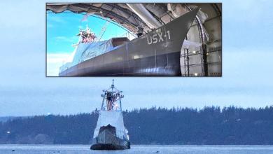 Mysterious Naval Vessel Spotted In Washington State Is A New DARPA Drone Ship Mysterious Naval Vessel Spotted In Washington State Is A New DARPA Drone Ship