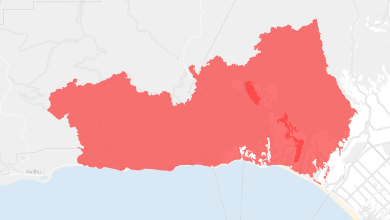 See how large the California wildfires are See how large the California wildfires are