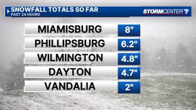 Snow moving out, slick road conditions continue Snow moving out, slick road conditions continue