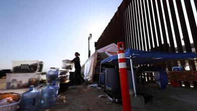 California-Mexico border, once overwhelmed, now nearly empty California-Mexico border, once overwhelmed, now nearly empty