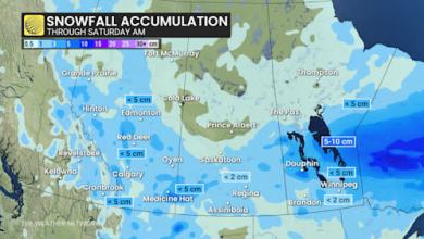 Blowing snow, widespread winds create dangerous travel across the Prairies Blowing snow, widespread winds create dangerous travel across the Prairies