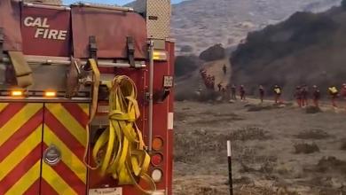 San Diego County Crews Race To Fight Border 2 Fire San Diego County Crews Race To Fight Border 2 Fire