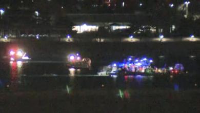 Law enforcement says American Airlines plane broke in two pieces Law enforcement says American Airlines plane broke in two pieces