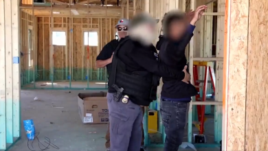 Immigration and Customs Enforcement releases video of migrant arrest at El Paso worksite Immigration and Customs Enforcement releases video of migrant arrest at El Paso worksite
