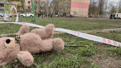 Damage Seen to Buildings, Playground After Deadly Russian Strike on Zelensky’s Hometown Damage Seen to Buildings, Playground After Deadly Russian Strike on Zelensky’s Hometown