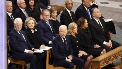 Kamala Harris ignores Donald Trump as presidents gather for Jimmy Carter’s funeral Kamala Harris ignores Donald Trump as presidents gather for Jimmy Carter’s funeral