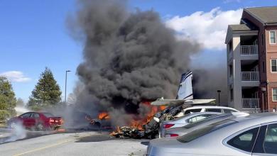 Small plane crashes with 5 aboard in Pennsylvania Small plane crashes with 5 aboard in Pennsylvania
