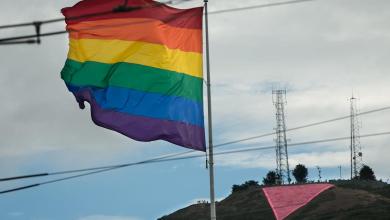 Trump shared an article with a pink triangle symbol: Why critics are alarmed Trump shared an article with a pink triangle symbol: Why critics are alarmed