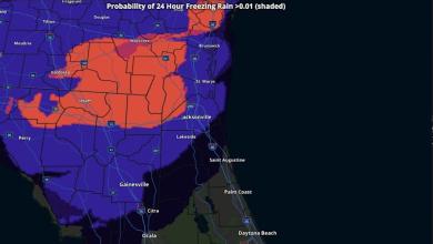 Rain, bitter cold and the possibility of snow is in the forecast for St. Johns County Rain, bitter cold and the possibility of snow is in the forecast for St. Johns County