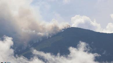Explosive Mount Kanlaon Eruption Ignites Grassfire Explosive Mount Kanlaon Eruption Ignites Grassfire