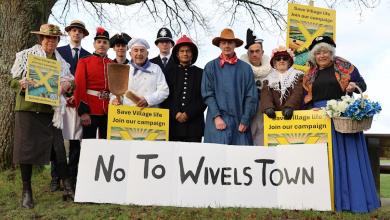 Our village will be ‘ruined’ by new housing, residents warn Our village will be ‘ruined’ by new housing, residents warn