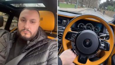 Albanian burglar who cannot be deported taunts Home Office by driving Rolls-Royce in London Albanian burglar who cannot be deported taunts Home Office by driving Rolls-Royce in London