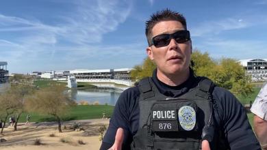 Scottsdale Officer Aaron Bolin talks about changes at WM Phoenix Open at TPC Scottsdale Scottsdale Officer Aaron Bolin talks about changes at WM Phoenix Open at TPC Scottsdale