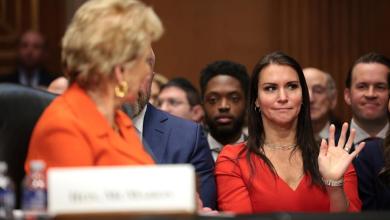 ‘I guess she brought her own security’ ‘I guess she brought her own security’