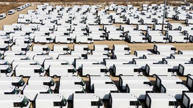 GM storing poor-selling Canadian-made electric vans on Michigan lot GM storing poor-selling Canadian-made electric vans on Michigan lot