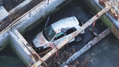 Teenager dies after car plunges into sewage pit Teenager dies after car plunges into sewage pit