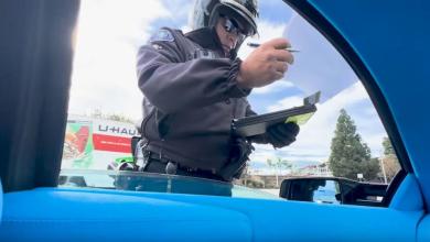 California Cop Pulls Tourist Car Over For Exhaust Noise Violation California Cop Pulls Tourist Car Over For Exhaust Noise Violation