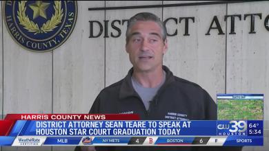 Harris County DA Sean Teare to deliver speech during graduation for drug recovery program | CW39 Houston Harris County DA Sean Teare to deliver speech during graduation for drug recovery program | CW39 Houston