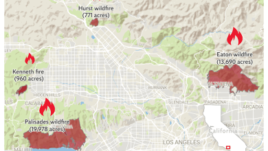 Where could the blaze go next after Palisades, Eaton and Kenneth Where could the blaze go next after Palisades, Eaton and Kenneth