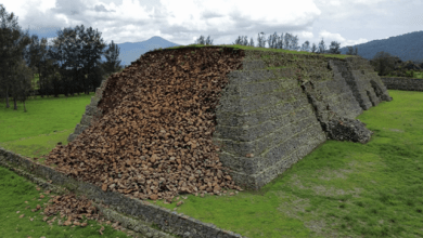 Ancient Pyramid in Mexico Collapsed Into A Pile of Rubble Ancient Pyramid in Mexico Collapsed Into A Pile of Rubble