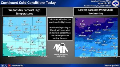Icy roads lead to crashes, school closings in Texas Panhandle Wednesday Icy roads lead to crashes, school closings in Texas Panhandle Wednesday