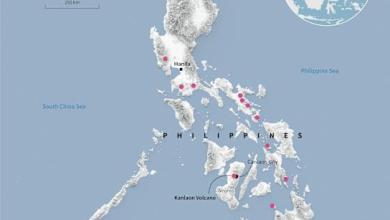 Volcano eruption in the Philippines sends ash miles into the air Volcano eruption in the Philippines sends ash miles into the air
