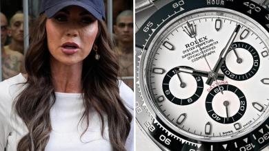 Kristi Noem took the K ‘exotic sports car’ of Rolex watches on her trip to a Salvadoran prison Kristi Noem took the K ‘exotic sports car’ of Rolex watches on her trip to a Salvadoran prison