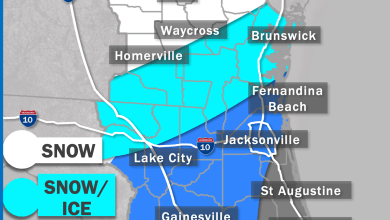 Jacksonville area urged to ‘hunker down’ for wintry mix through early Wednesday and more Jacksonville area urged to ‘hunker down’ for wintry mix through early Wednesday and more