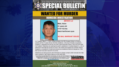 Suspect in brutal L.A. County murder likely fled overseas, officials say Suspect in brutal L.A. County murder likely fled overseas, officials say