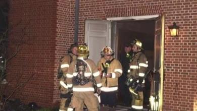 Search for suspect underway after Pennsylvania governor's mansion catches fire Search for suspect underway after Pennsylvania governor's mansion catches fire