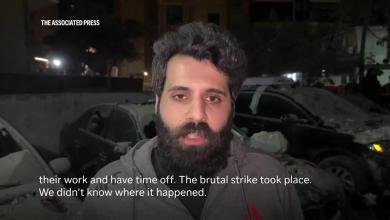 Israel strikes building in southern Beirut, killing at least 3 people Israel strikes building in southern Beirut, killing at least 3 people